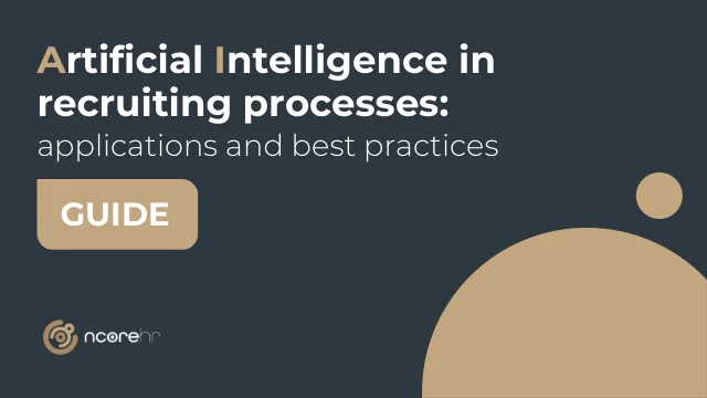 Cover of the guide — Artificial Intelligence in Recruiting