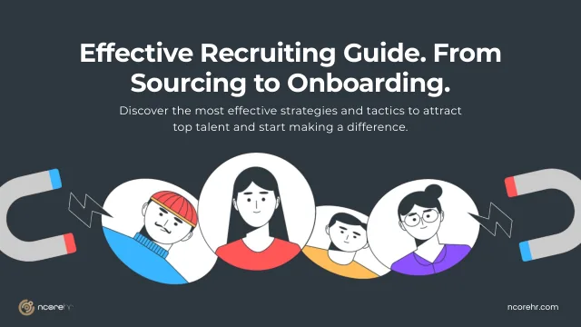 Cover of the guide — Guide to effective recruiting