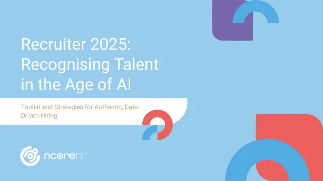 Cover of the guide — Recruiter 2025: Recognising talent in the age of AI