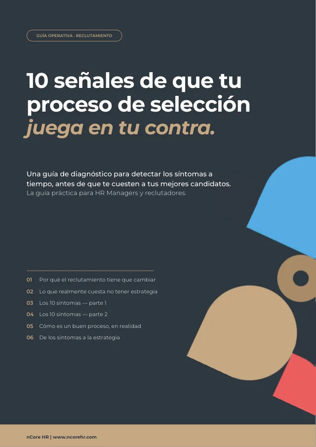 Portada de la guía — 10 síntomas de un proceso de selección ineficaz