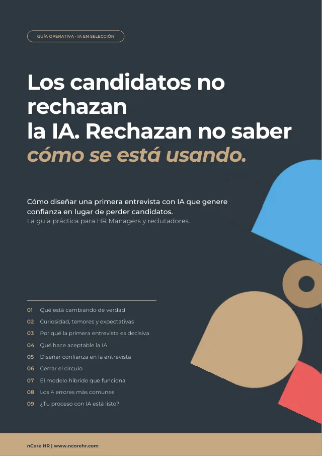 Portada de la guía — La primera entrevista con IA