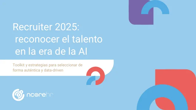 Portada de la guía — Recruiter 2025: Cómo reconocer a los candidatos reales en la era de la IA