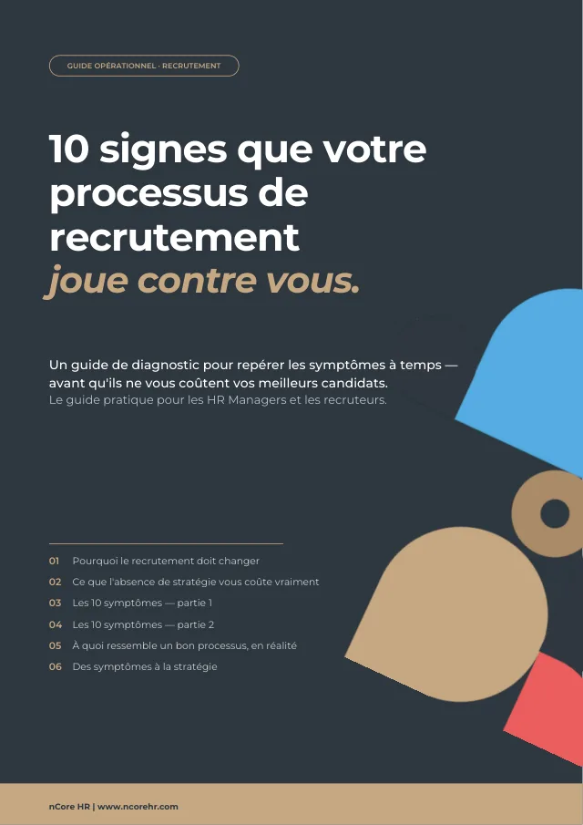 Couverture du guide — Les 10 symptômes d'un processus de sélection inefficace