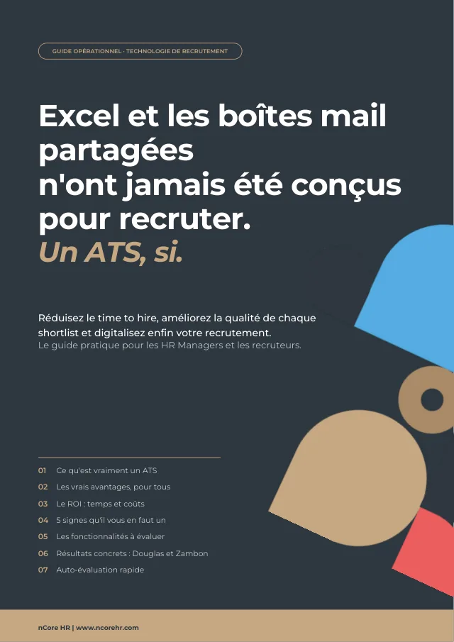 Couverture du guide — ATS : la clé pour mieux recruter