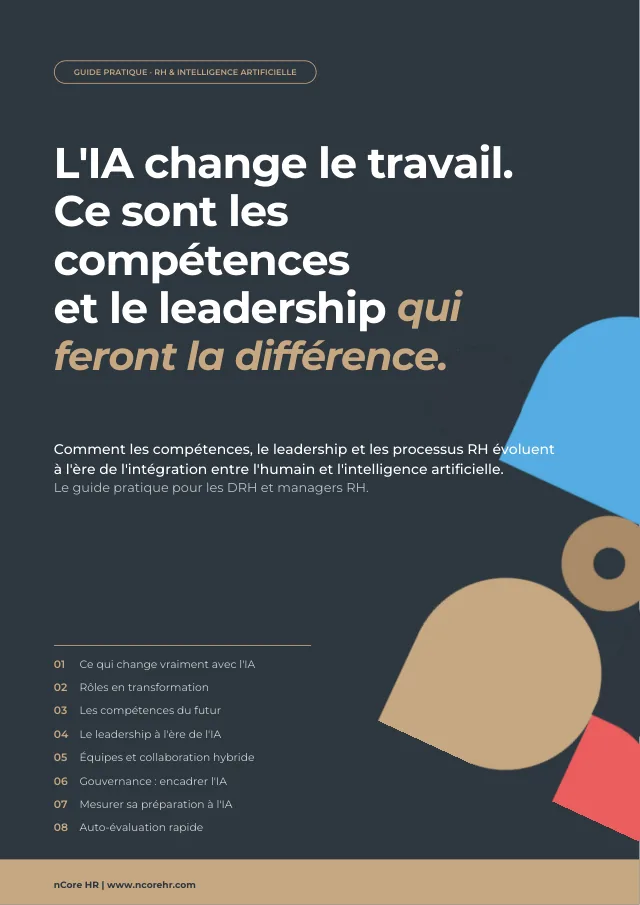 Couverture du guide — Humains + IA : où naît le travail de demain