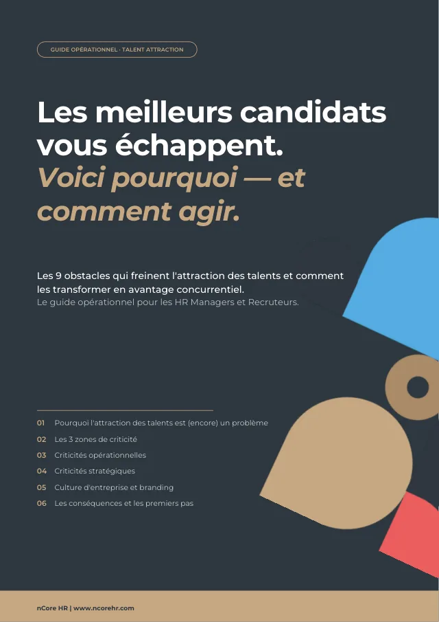 Couverture du guide — Les obstacles à l'attraction des talents